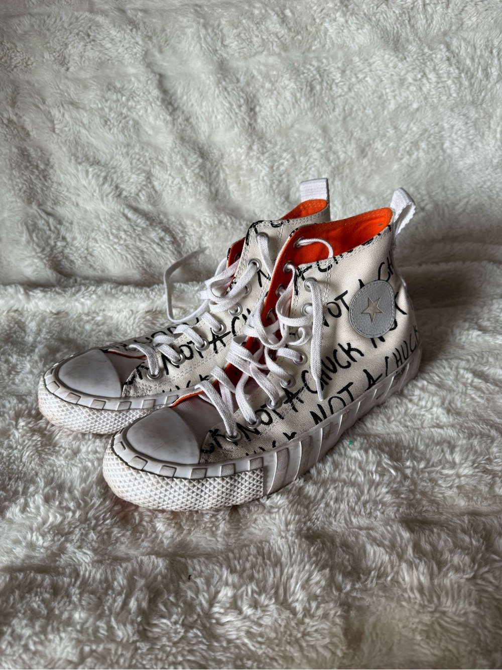 RARE Converse 70s UNT1TL3D ‘Not A Chuck’ High-Top Sneakers Women’s Size 7.5 - Picture 3 of 3